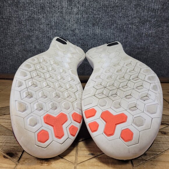 🔥 Nike Free 4.0 Flyknit Mens Dark Obsidian Low Top Running Shoes Mens Size 14 - Picture 10 of 12